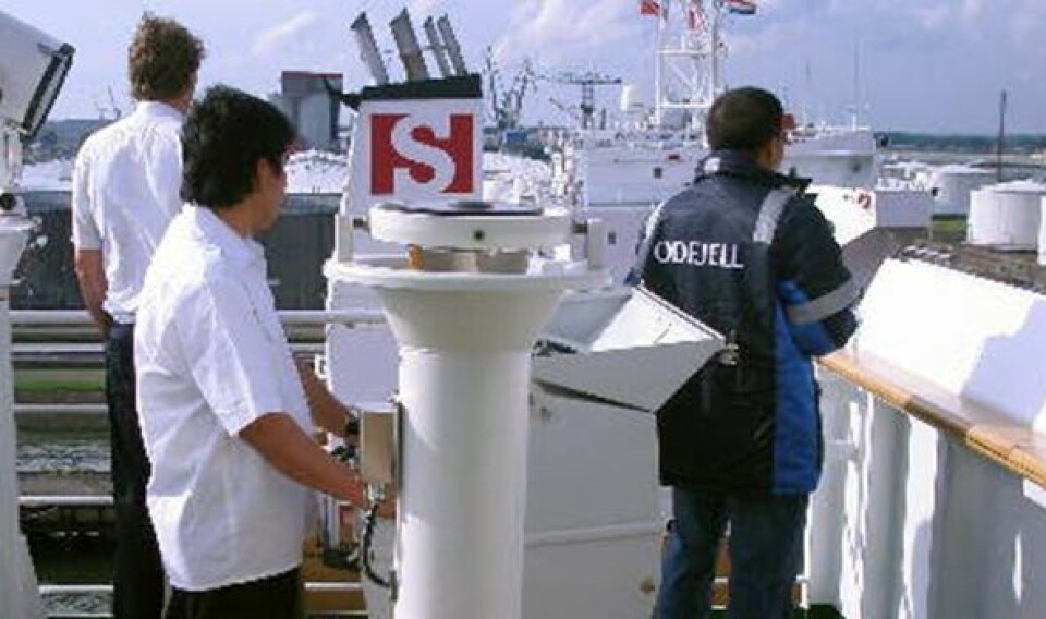 Det store flertallet av filippinerne på norske skip er ordinært mannskap, men antallet offiserer fra Filippinene i den norske handelsflåten har økt de siste årene. (Foto: Gunnar Lamvik)