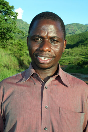 George Msalya ved Sokoine University of Agriculture (Foto: Asle Rønning) George Msalya ved Sokoine University of Agriculture (Foto: Asle Rønning)