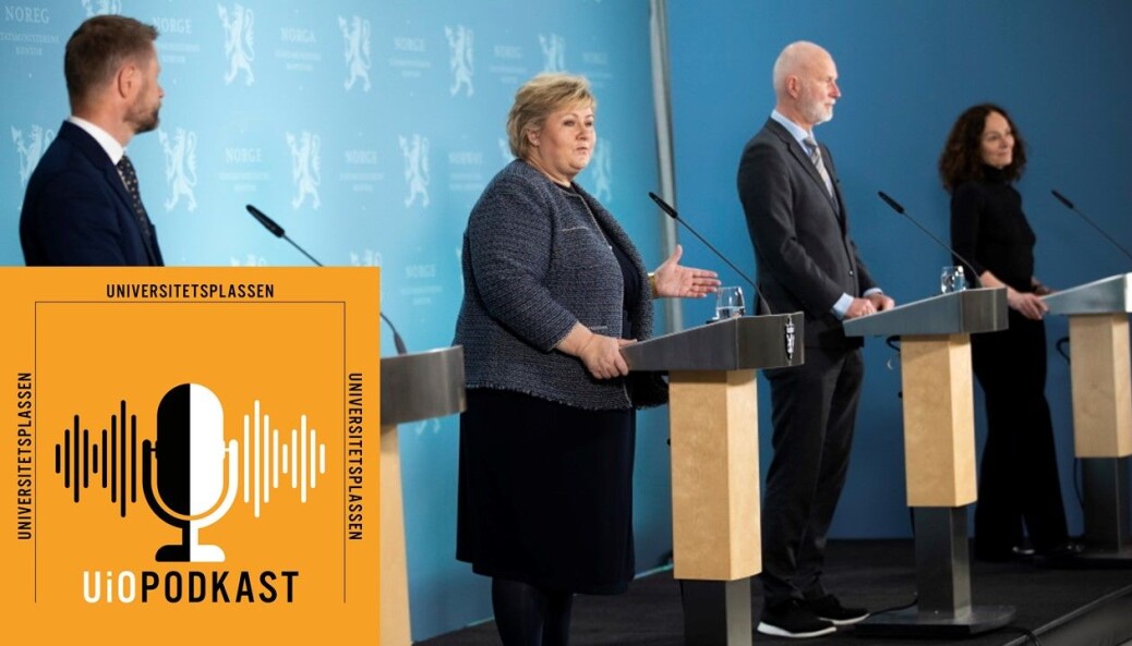 I Norge har det alltid vært flere som har frontet koronatiltakene på pressekonferanser. I Norge har det alltid vært flere som har frontet koronatiltakene på pressekonferanser.