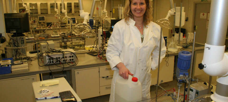 "Mange timer i labben har gitt doktorgradsstipendiat Britt Graver i Nisancioglus gruppe ny kunnskap om aluminium."