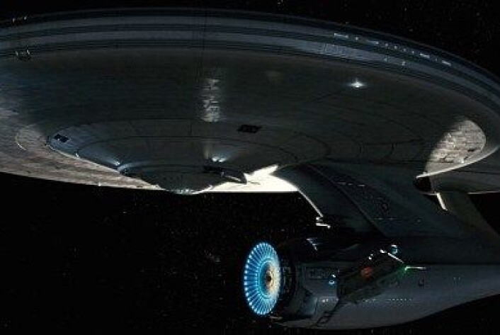 I Star Trek brukes tractor beam for flytte romskip. Om Star Trek-fans noen gang får se det virkeligheten gjenstår å se. (Foto: Industrial Light & Magic) I Star Trek brukes tractor beam for flytte romskip. Om Star Trek-fans noen gang får se det virkeligheten gjenstår å se. (Foto: Industrial Light & Magic)