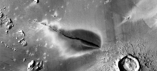 Er det fortsatt aktive vulkaner på Mars?
