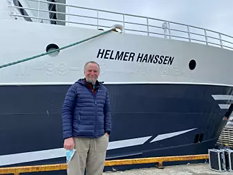 Rolf Gradinger, UiT, er klar for å lede toktet til Barentshavet.