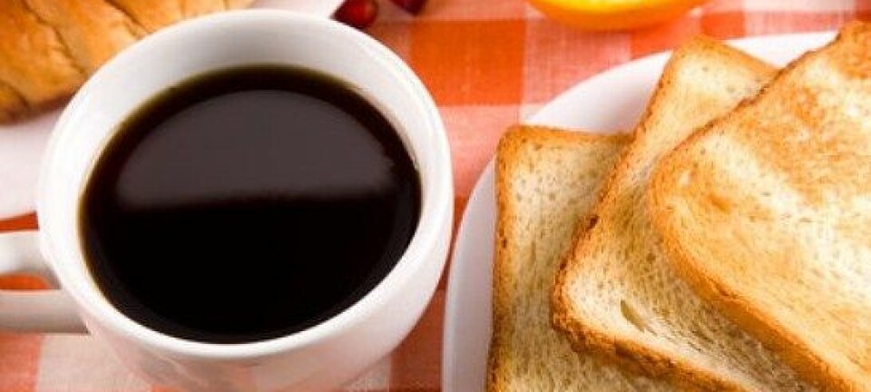 Kaffe og brød er to av ingrediensene den nye rapporten har sett nærmere på. Colourbox