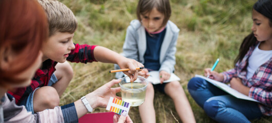 Barn lærer best i naturen – hvis de voksne følger opp