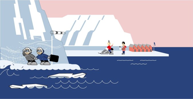 Været inne i en fjord kan være svært forskjellig fra været like utenfor. Været inne i en fjord kan være svært forskjellig fra været like utenfor.
