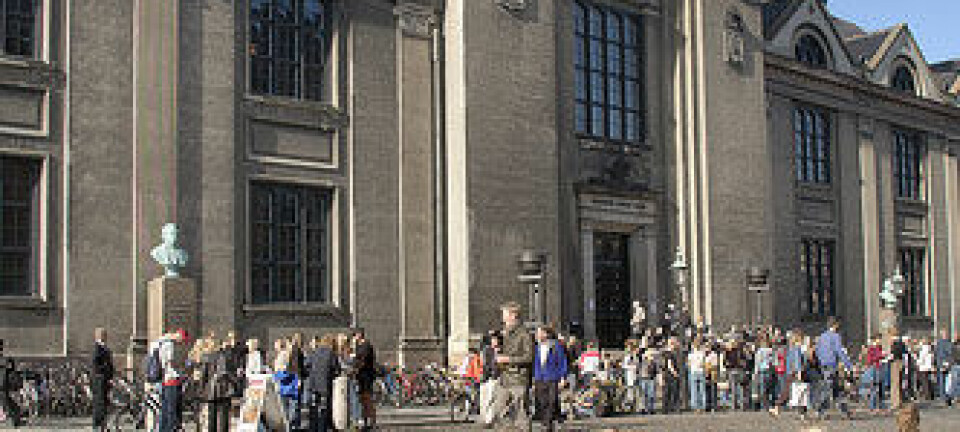 Københavns Universitet er nr 45 på en liste over verdens beste universiteter. (Foto: Heine Pedersen)