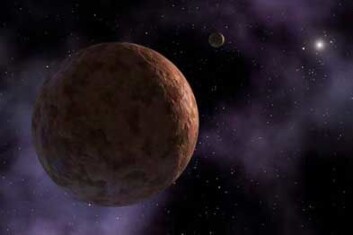 Sedna går i en litt utypisk bane mellom Kuiper-beltet og Oort-skyen. Kan den være påvirket av tyngdekraften til en annen planet? (Illustrasjon: NASA) Sedna går i en litt utypisk bane mellom Kuiper-beltet og Oort-skyen. Kan den være påvirket av tyngdekraften til en annen planet? (Illustrasjon: NASA)