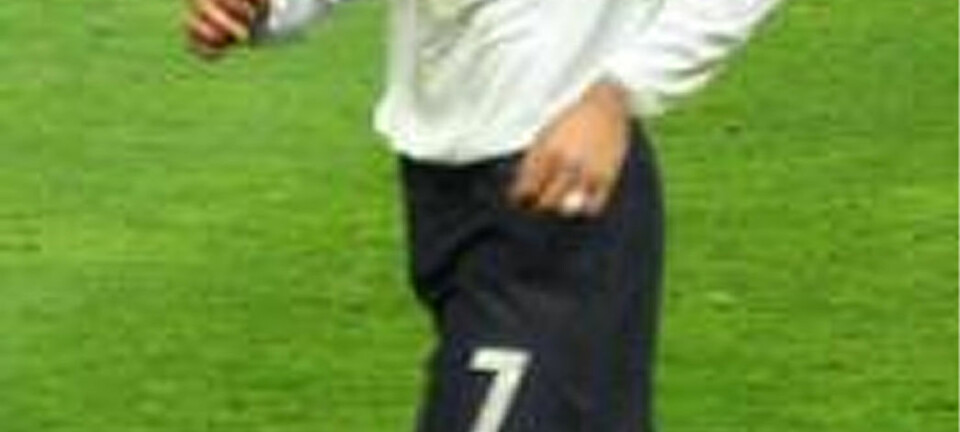 'Englands kaptein David Beckham. Bilde fra vennskapskampen mellom England og Argentina på Stade de Geneve i Sveits 12. november 2005.'