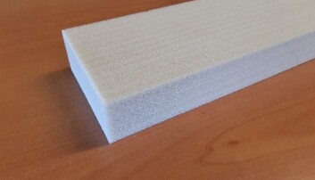Fleksible skumplater for tekniske installasjoner laget av resirkulert plast. Fleksible skumplater for tekniske installasjoner laget av resirkulert plast.