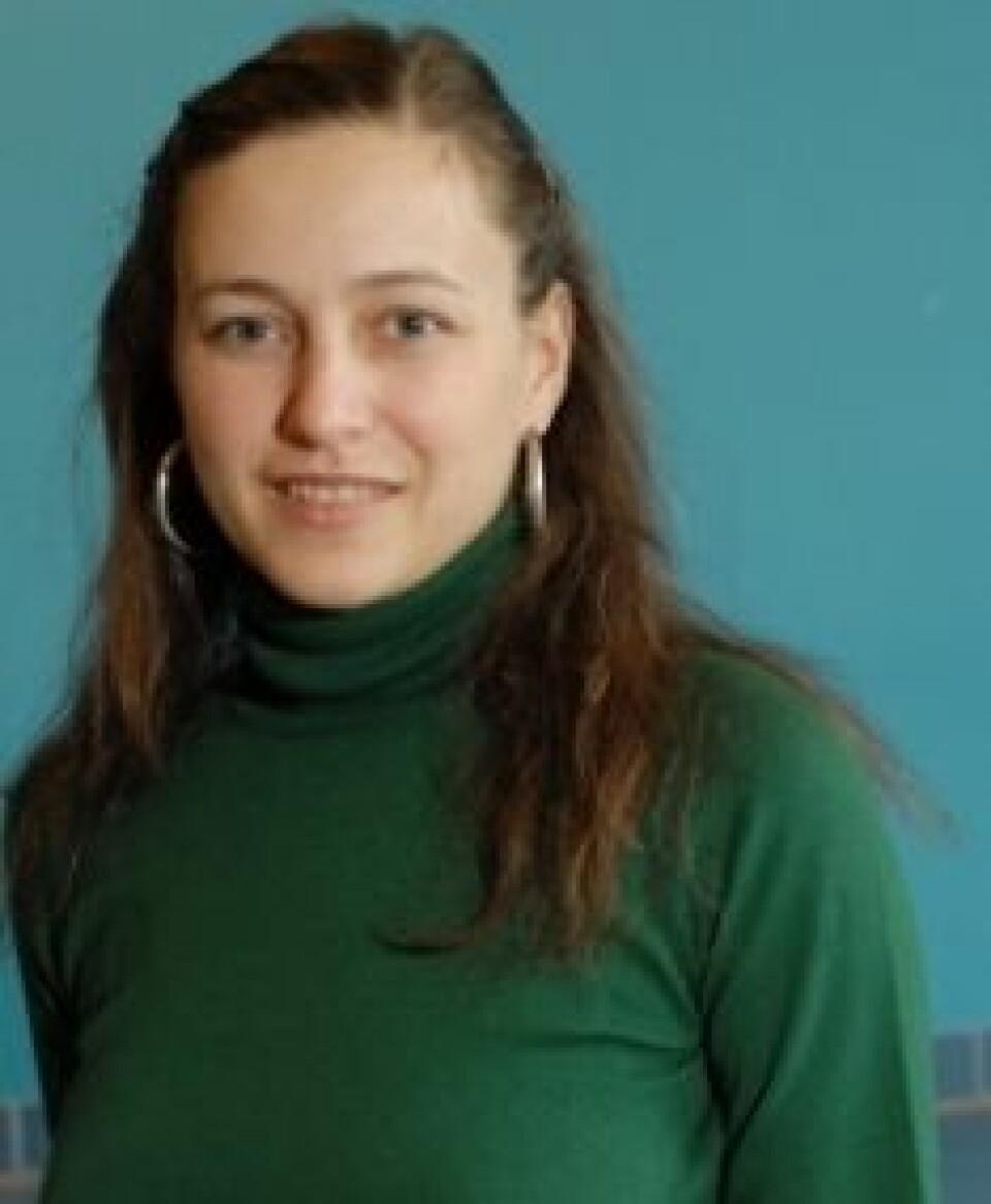 Postdoktor Krisztina Molnár ved Institutt for samfunnsøkonomi ved NHH.