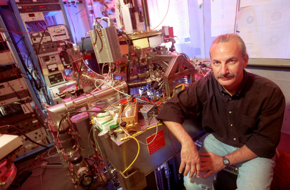 Donald M. Eigler ved IBM Almaden Research Center, San Jose, USA. (Foto: IBM)