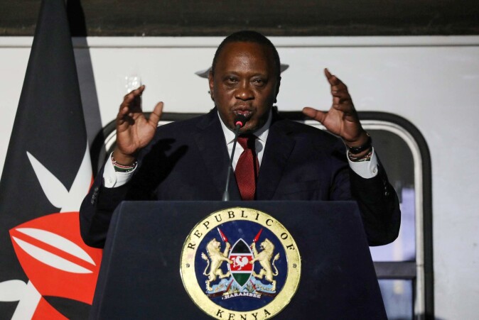 Velgerne tenkte mer på seg selv enn vanlig da de valgte Uhuru Kenyatta til president i Kenya. Velgerne tenkte mer på seg selv enn vanlig da de valgte Uhuru Kenyatta til president i Kenya.