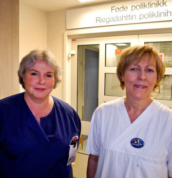 Stipendiatene Lotta Halvorsen og Hilde Nerum. (Foto: Elisabeth Øvreberg) Stipendiatene Lotta Halvorsen og Hilde Nerum. (Foto: Elisabeth Øvreberg)