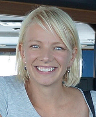 Johanna Markkula forsker på livet om bord de ultrastore containerskipene. Johanna Markkula forsker på livet om bord de ultrastore containerskipene.