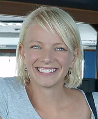 Johanna Markkula forsker på livet om bord de ultrastore containerskipene.