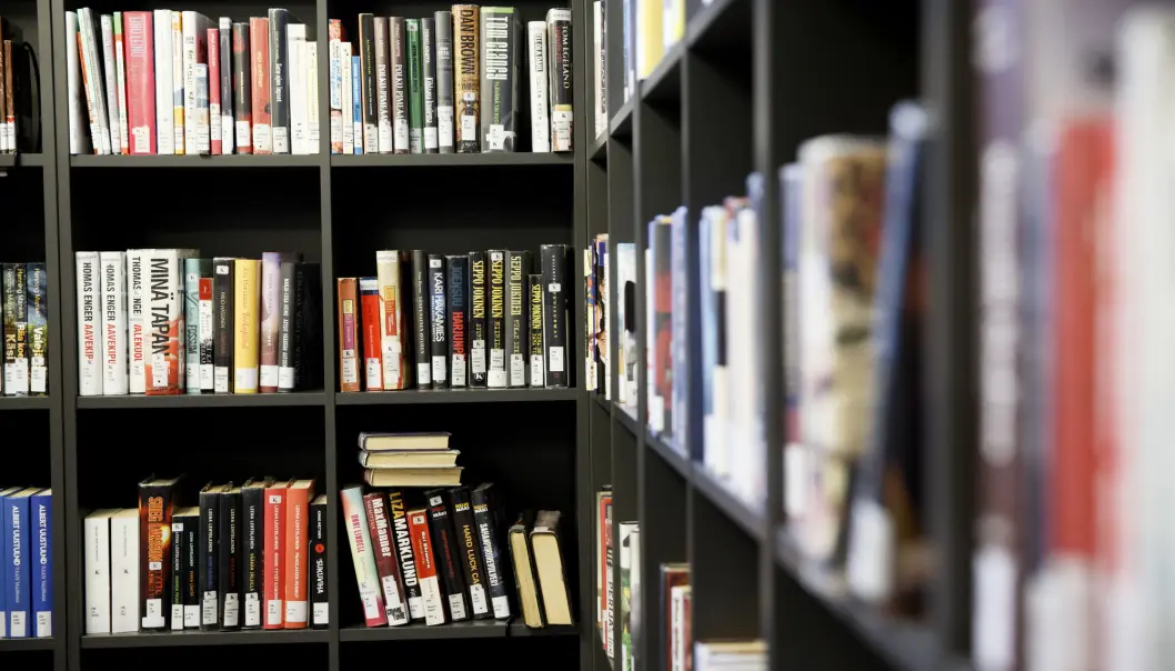 Koronastengte læresteder førte til at antall utlån fra fag- og forskningsbibliotekene sank kraftig. Koronastengte læresteder førte til at antall utlån fra fag- og forskningsbibliotekene sank kraftig.