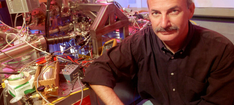 Donald M. Eigler ved IBM Almaden Research Center, San Jose, USA. (Foto: IBM)