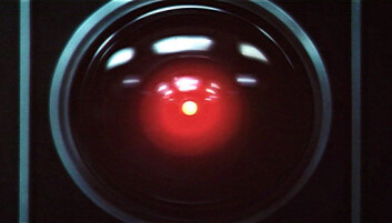 "Øyet til HAL 9000 fra filmen 2001: A Space Odyssey. (Foto: Turner Entertainment, Time Warner Company)" "Øyet til HAL 9000 fra filmen 2001: A Space Odyssey. (Foto: Turner Entertainment, Time Warner Company)"