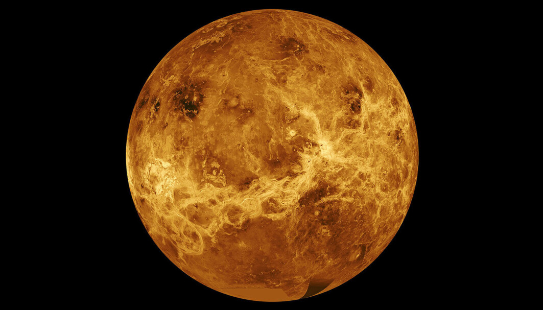 NASA planlegger å sende opp nye romfartøy som skal kartlegge Venus. Dette bildet er satt sammen av data fra tidligere romsonder: Magellan og Pioneer Venus Orbiter. NASA planlegger å sende opp nye romfartøy som skal kartlegge Venus. Dette bildet er satt sammen av data fra tidligere romsonder: Magellan og Pioneer Venus Orbiter.