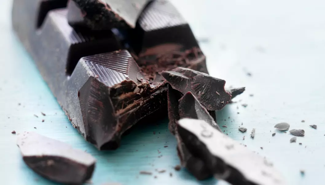 Sjokolade kan være hjertegodt