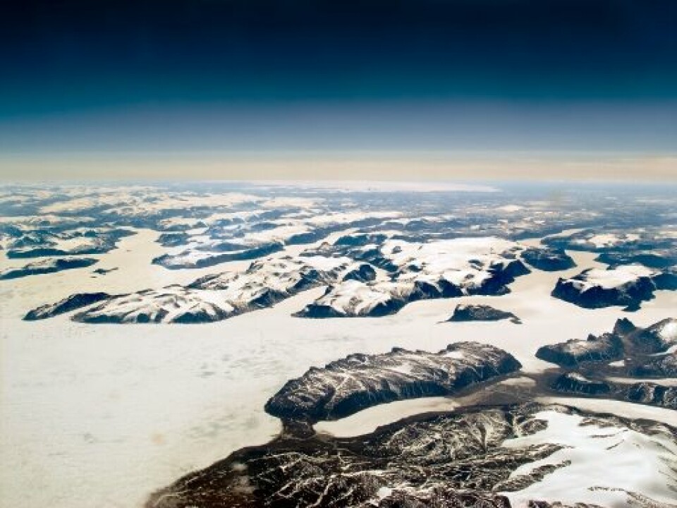 Mot slutten av siste istid var store deler av dagens Canada dekket av en enorm iskappe. Bilde fra Baffin Island. (Foto: iStockphoto)