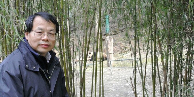 Jianguo (Jack) Liu in the field. Jianguo (Jack) Liu in the field.