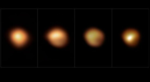 Bilder avslører hvorfor super­kjempen Betelgeuse ble mørkere