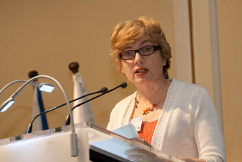 Anneli Pauli Anneli Pauli, visegeneraldirektør i EU-kommisjonens generaldirektorat for forskning støttet Borchgrevink fra talerstolen på EU-konferansen i mai. Anneli Pauli Anneli Pauli, visegeneraldirektør i EU-kommisjonens generaldirektorat for forskning støttet Borchgrevink fra talerstolen på EU-konferansen i mai.