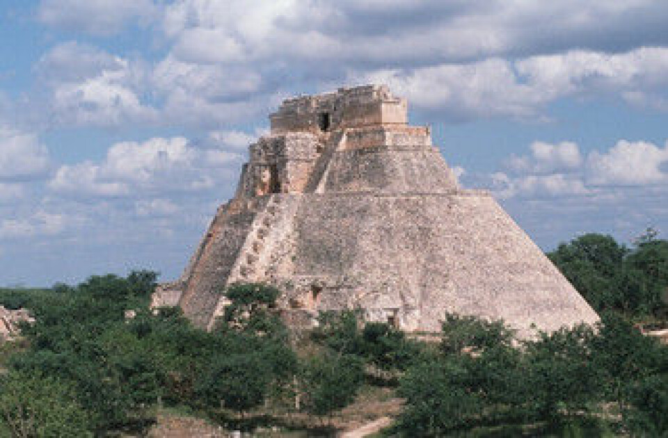 'Mayaene bygget større og større - men det kan forklares.'