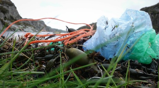 Plast på norske strender kommer fra havområdene nær oss