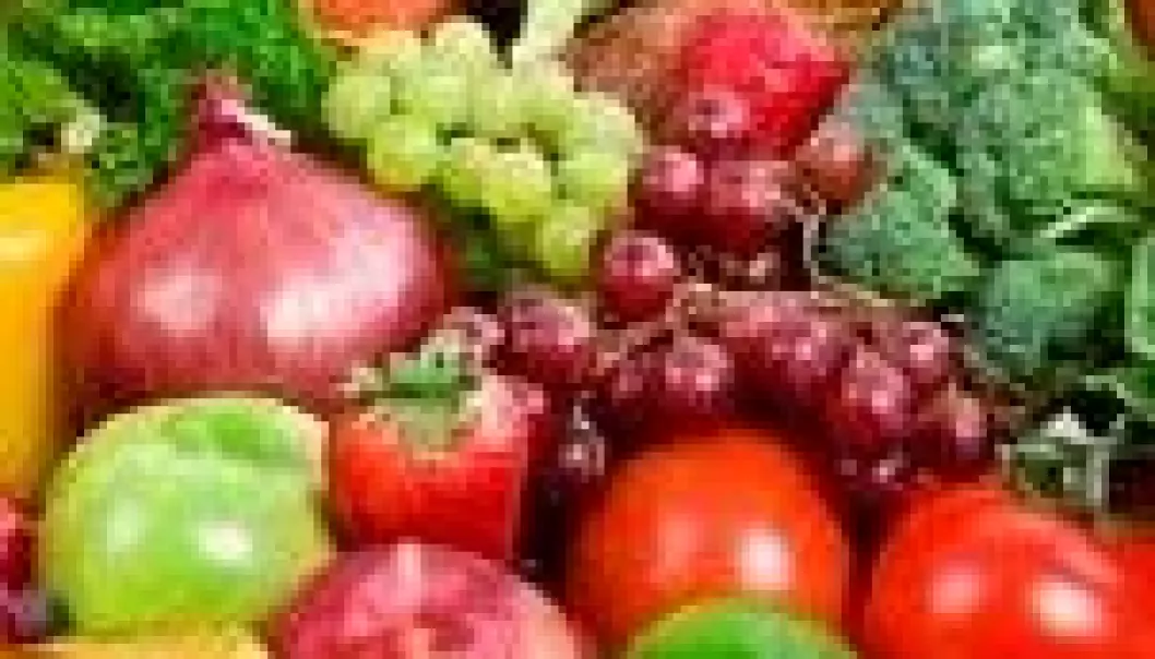 Frukt og grønt beskytter lite mot kreft