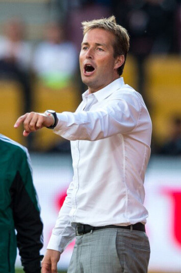 Kasper Hjulman, landlagstrener for Denmark, 2013. Kasper Hjulman, landlagstrener for Denmark, 2013.