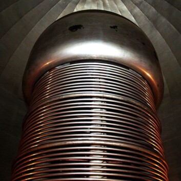 I begynnelsen var forskningen ved Fysisk institutt i stor grad konsentert rundt van de Graaff-generatoren. (Foto: UiB) I begynnelsen var forskningen ved Fysisk institutt i stor grad konsentert rundt van de Graaff-generatoren. (Foto: UiB)