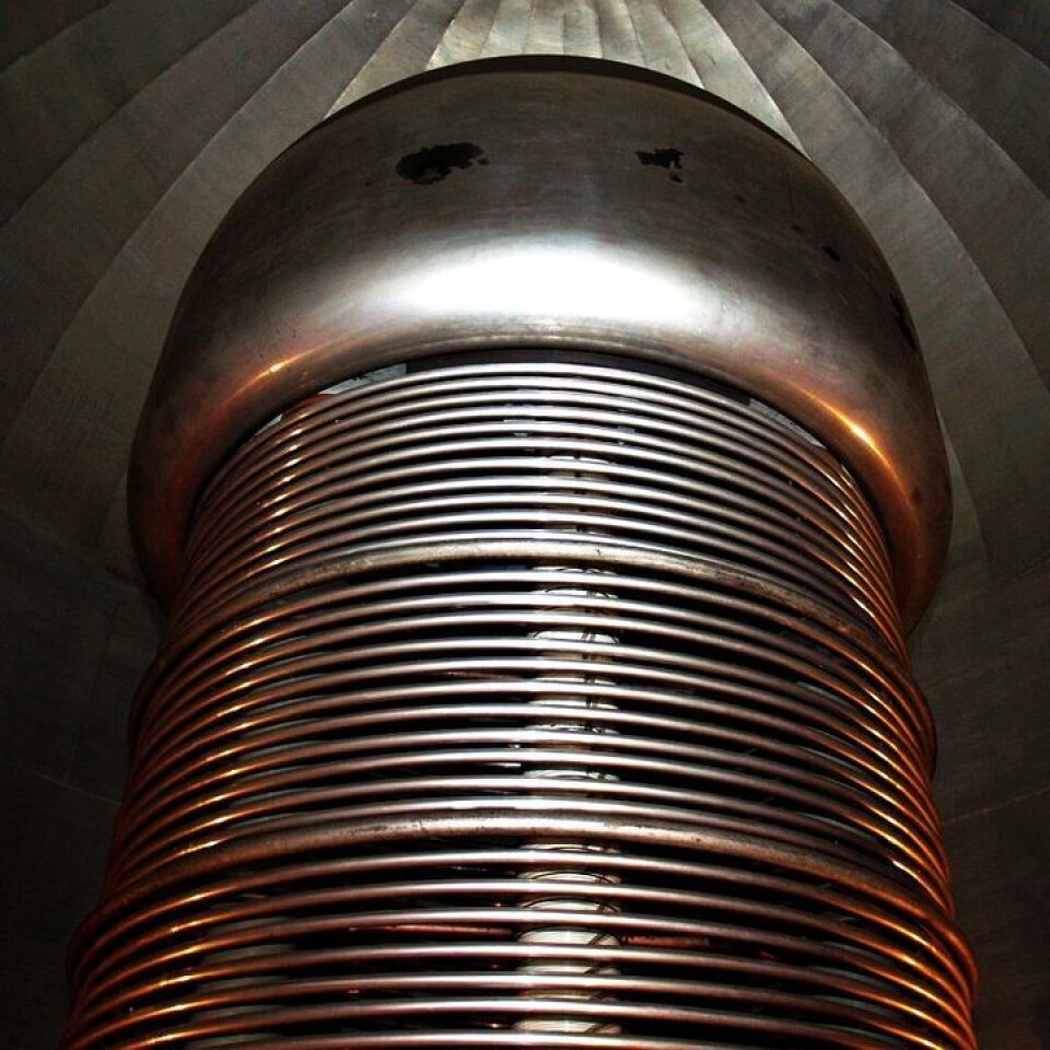 I begynnelsen var forskningen ved Fysisk institutt i stor grad konsentert rundt van de Graaff-generatoren. (Foto: UiB)