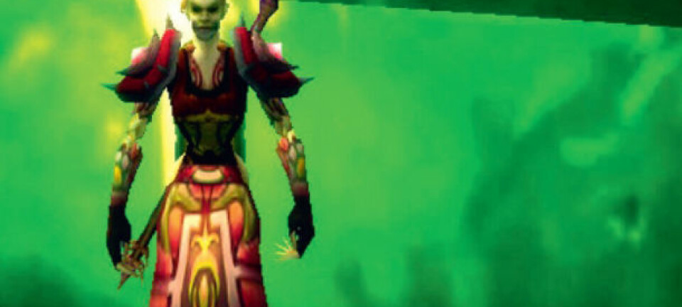 Spillforsker Hilde G. Corneliussen spiller naturlig nok også World of Warcraft. Her er hennes spillfigur. (Bilde: Blizzard)