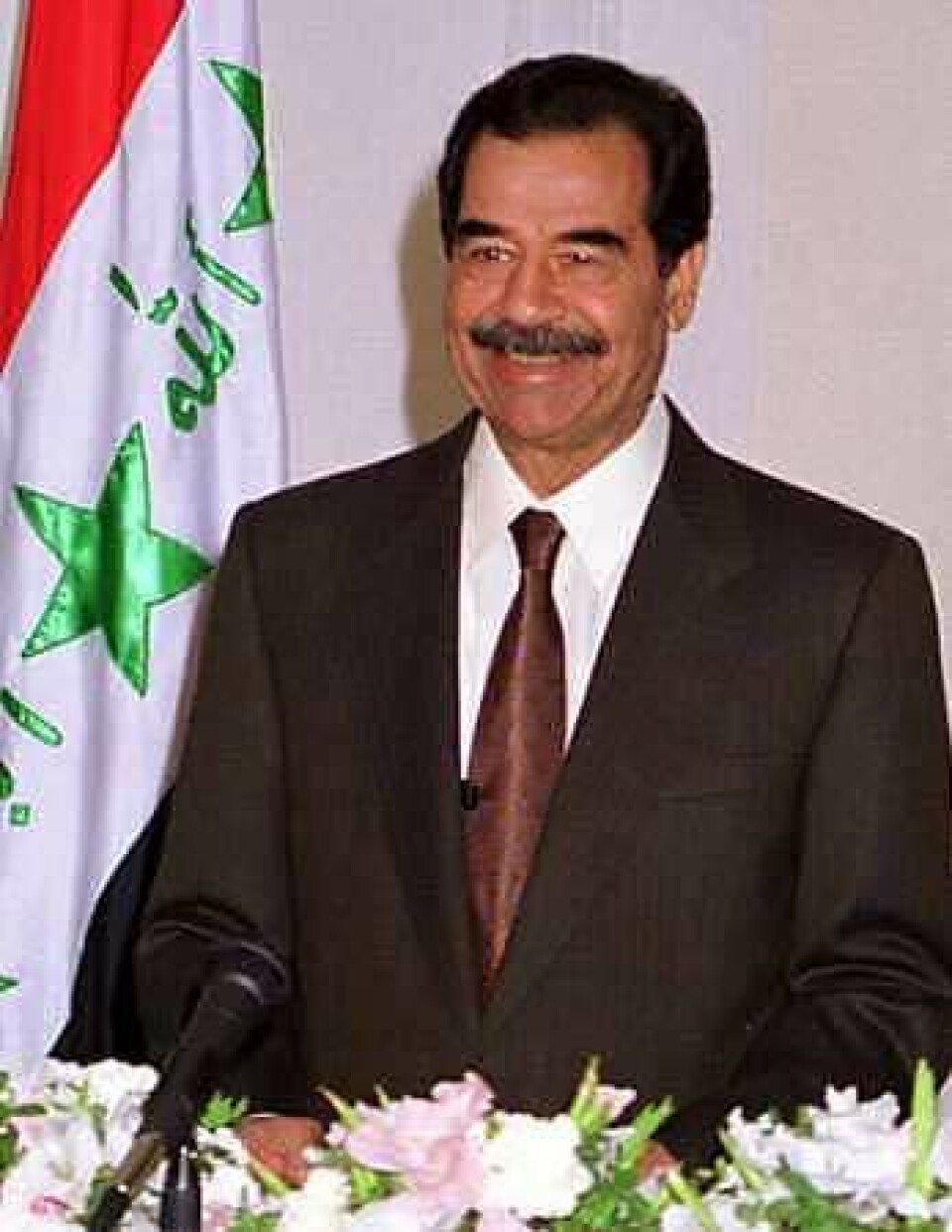Saddam Hussein brukte gass i krigen mot Iran og mot egne innbyggere. (Foto: Wikimedia Commons)