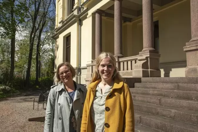 Marianne Bjelland Kartzow, professor of New Testament studies at the University of Oslo (UiO), and Liv Ingeborg Lied, professor of the study of religions at MF Norwegian School of Theology, Religion and Society (MF).
