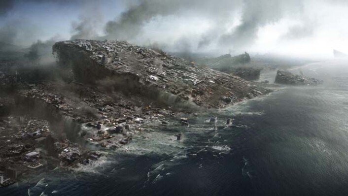 Fra en scene i filmen "2012", som har premiere på fredag denne uken. (Illustrasjon: Walt Disney Studios Motion Pictures Norway) Fra en scene i filmen "2012", som har premiere på fredag denne uken. (Illustrasjon: Walt Disney Studios Motion Pictures Norway)