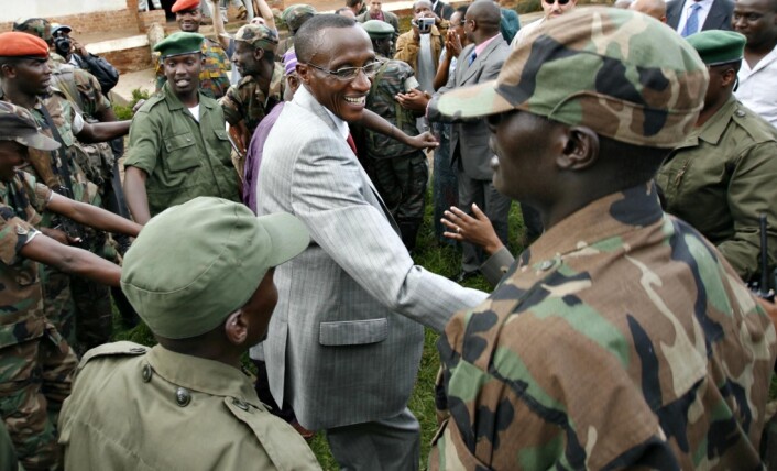 Tutsiopprørslederen Laurent Nkunda (Foto: REUTERS/Skanpix Tutsiopprørslederen Laurent Nkunda (Foto: REUTERS/Skanpix