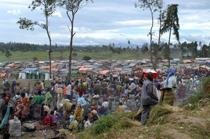 Flyktingeleir i Øst-Kongo (Foto: © EC/ECHO/François Goemans) Flyktingeleir i Øst-Kongo (Foto: © EC/ECHO/François Goemans)