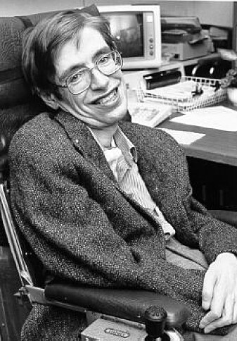 Den britiske fysikeren Stephen Hawking er blant annet kjent for sin forskning på svarte hull. Den britiske fysikeren Stephen Hawking er blant annet kjent for sin forskning på svarte hull.