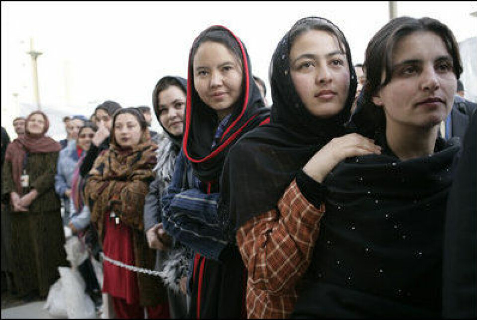Afghanske kvinner. (Foto: Wikimedia Commons)