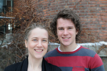 Hjemme på Universitetet i Oslo: Maiken Pedersen og Eirik Gramstad. (Foto: Hilde Lynnebakken) Hjemme på Universitetet i Oslo: Maiken Pedersen og Eirik Gramstad. (Foto: Hilde Lynnebakken)