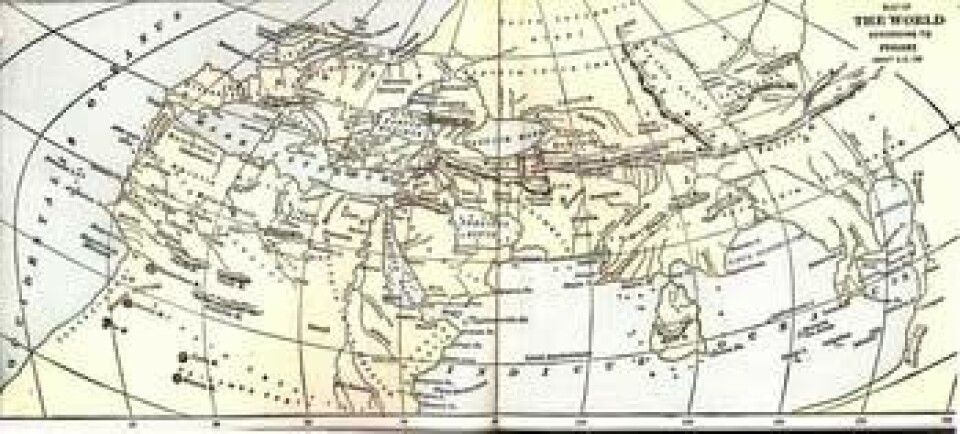 'Ptolemeios var ikke bare astronom. Her er et av hans kart.'