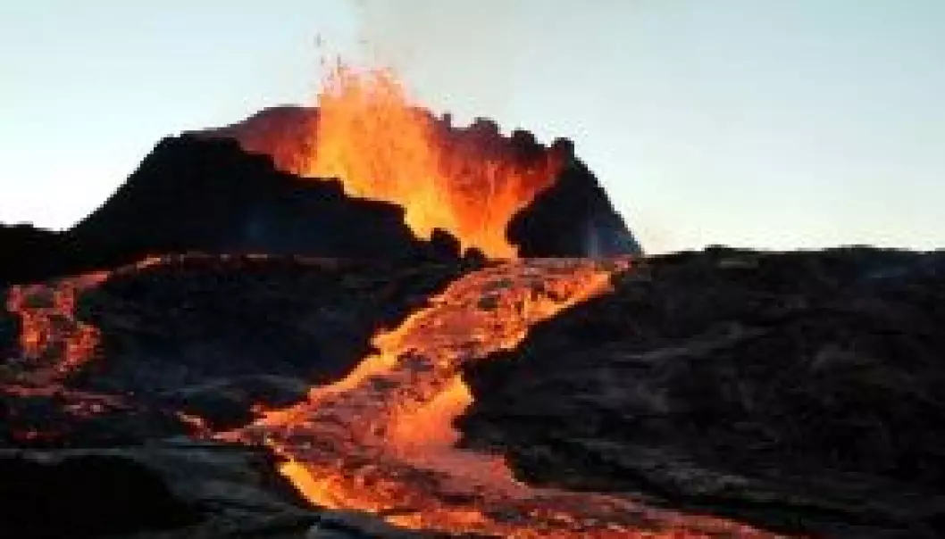 Vulkaner styrer temperaturen i Atlanteren