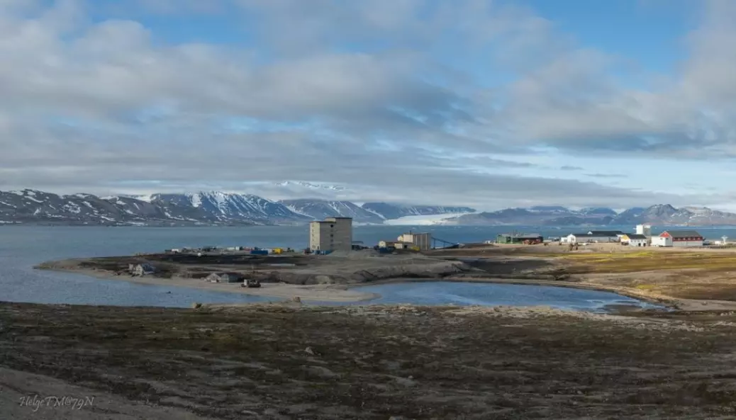 NY-ÅLESUND. Kongsfjorden ved Ny-Ålesund (bebyggelsen) er et populært forskningslaboratorium for forskere fra inn- og utland. Fjorden har en blanding av arktisk og atlantisk vann og ferskvann, i tillegg til sedimenter som renner ut under isbreene, samtidig som klimaet er blitt betydelig varmere på relativt kort tid. Alle disse faktorene gjør økosystemet i fjorden er spesielt interessant for forskere.