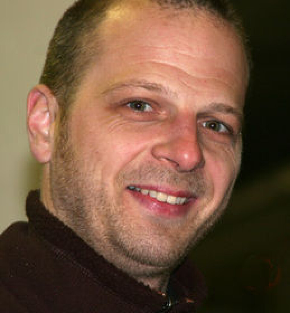 'Audun Engelstad, forsker med sans for mørke filmer.'