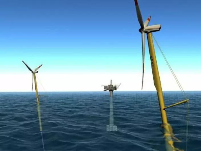 "Sway og andre gigantiske offshore vindparker kan forsyne så vel offshoreinstallasjonene som fastlandet med store mengder elektrisk kraft."