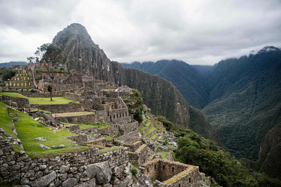 Machu Picchu under gjenåpningen i november 2020, da det ble åpnet for besøkende igjen etter å ha vært stengt i åtte måneder på grunn av korona.